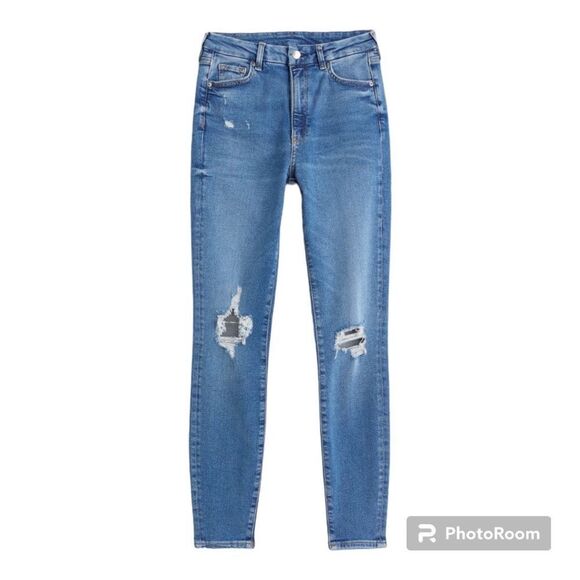 H&M Embrace High Ankle Jeans Women size 4 - Picture 1 of 8